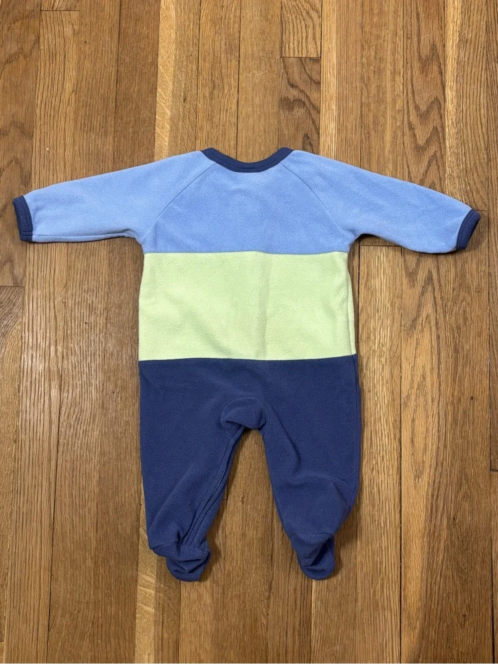 Vintage‎ Carter’s Baby Boys Fleece Footed Pajama Sleeper Teddy Bear Y2K